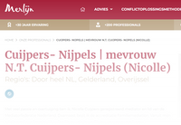Nicolle Cuijpers, aangesloten bij Merlijn